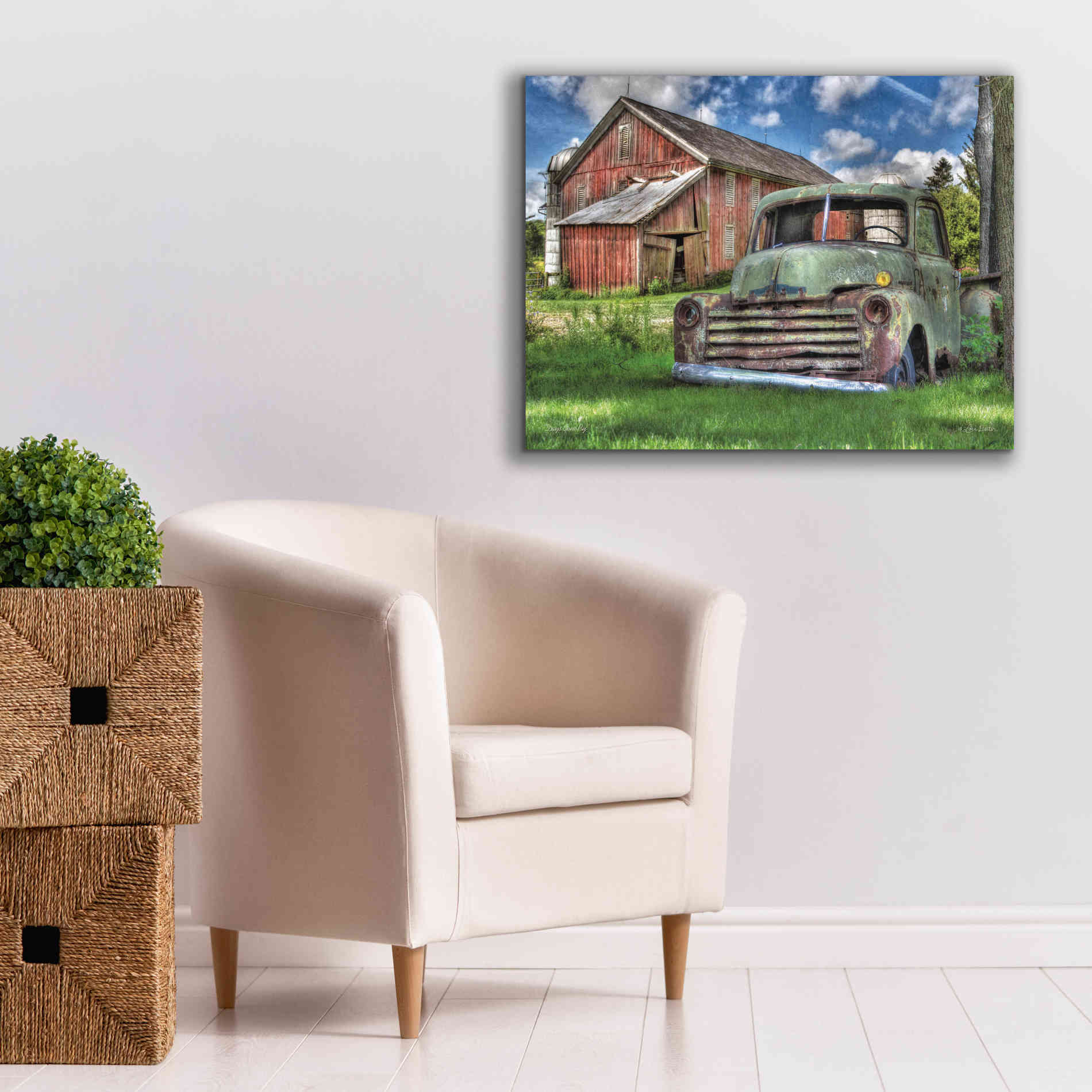 'Days Gone By' by Lori Deiter, Canvas Wall Art,34 x 26