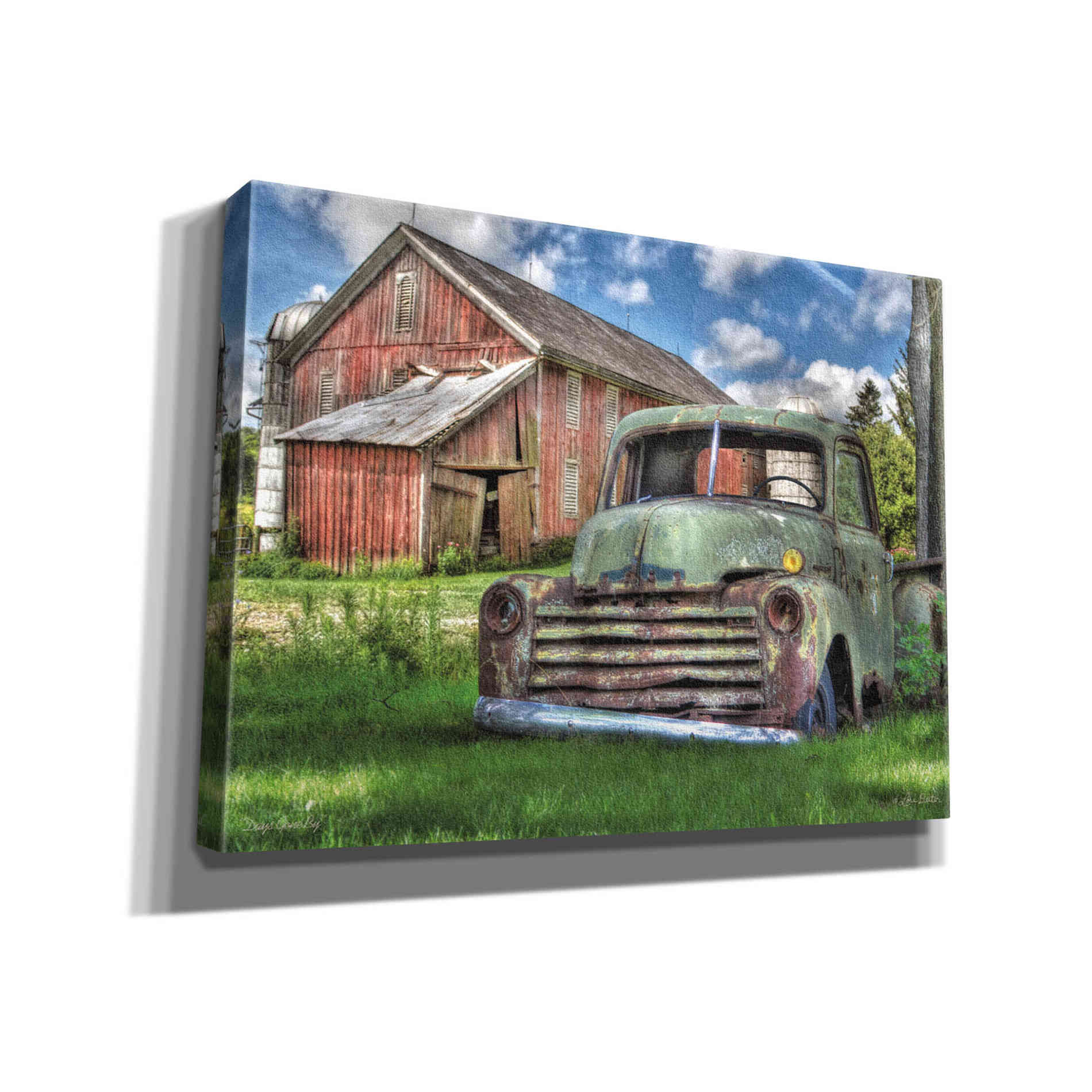 'Days Gone By' by Lori Deiter, Canvas Wall Art