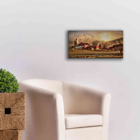 Image of 'Each New Day' by Lori Deiter, Canvas Wall Art,24 x 12