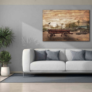 'Desert Wagon' by Lori Deiter, Canvas Wall Art,60 x 40