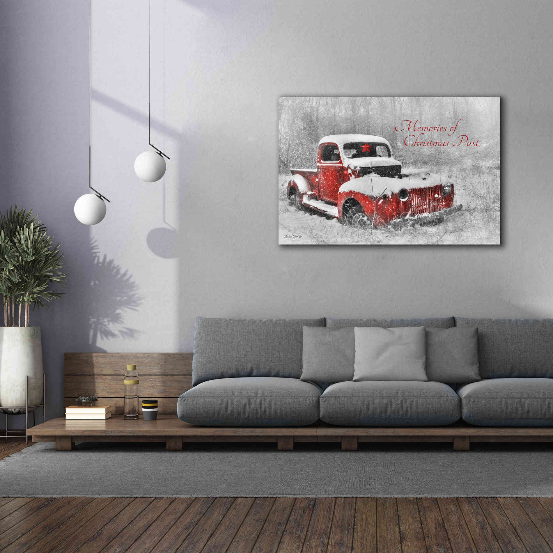 'Christmas Past' by Lori Deiter, Canvas Wall Art,60 x 40