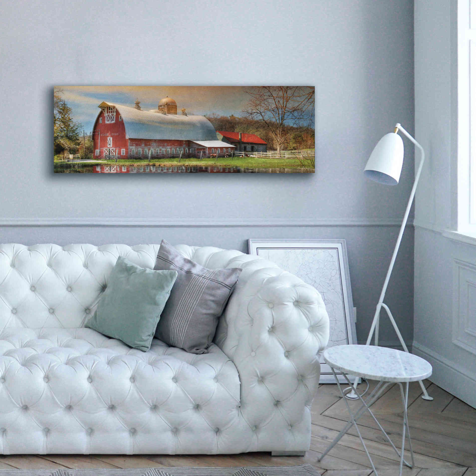 'Starr Farm' by Lori Deiter, Canvas Wall Art,60 x 20