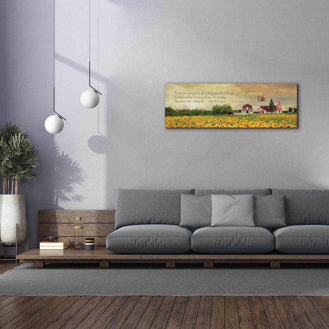 Image of 'I Thank Thee' by Lori Deiter, Canvas Wall Art,60 x 20