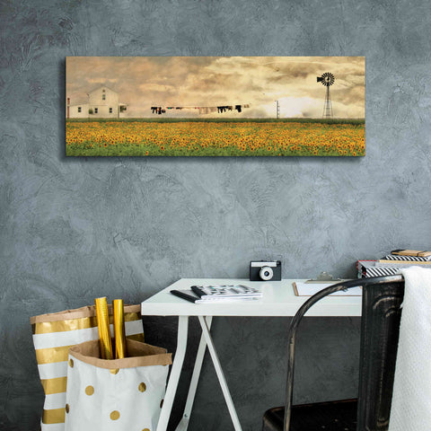 Image of 'Laundry Day' by Lori Deiter, Canvas Wall Art,36 x 12