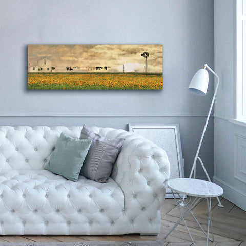 Image of 'Laundry Day' by Lori Deiter, Canvas Wall Art,60 x 20