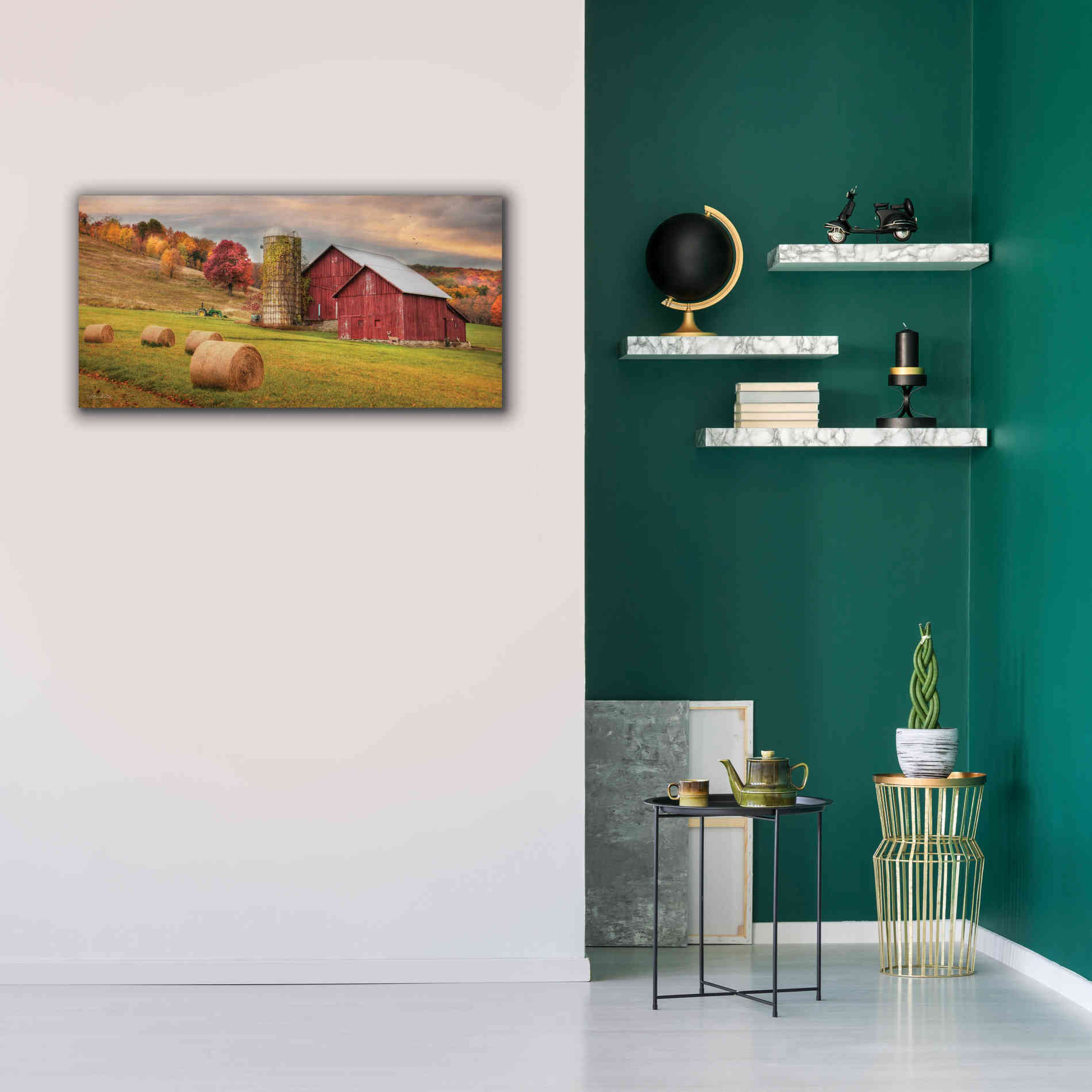 'Autumn Breeze' by Lori Deiter, Canvas Wall Art,40 x 20
