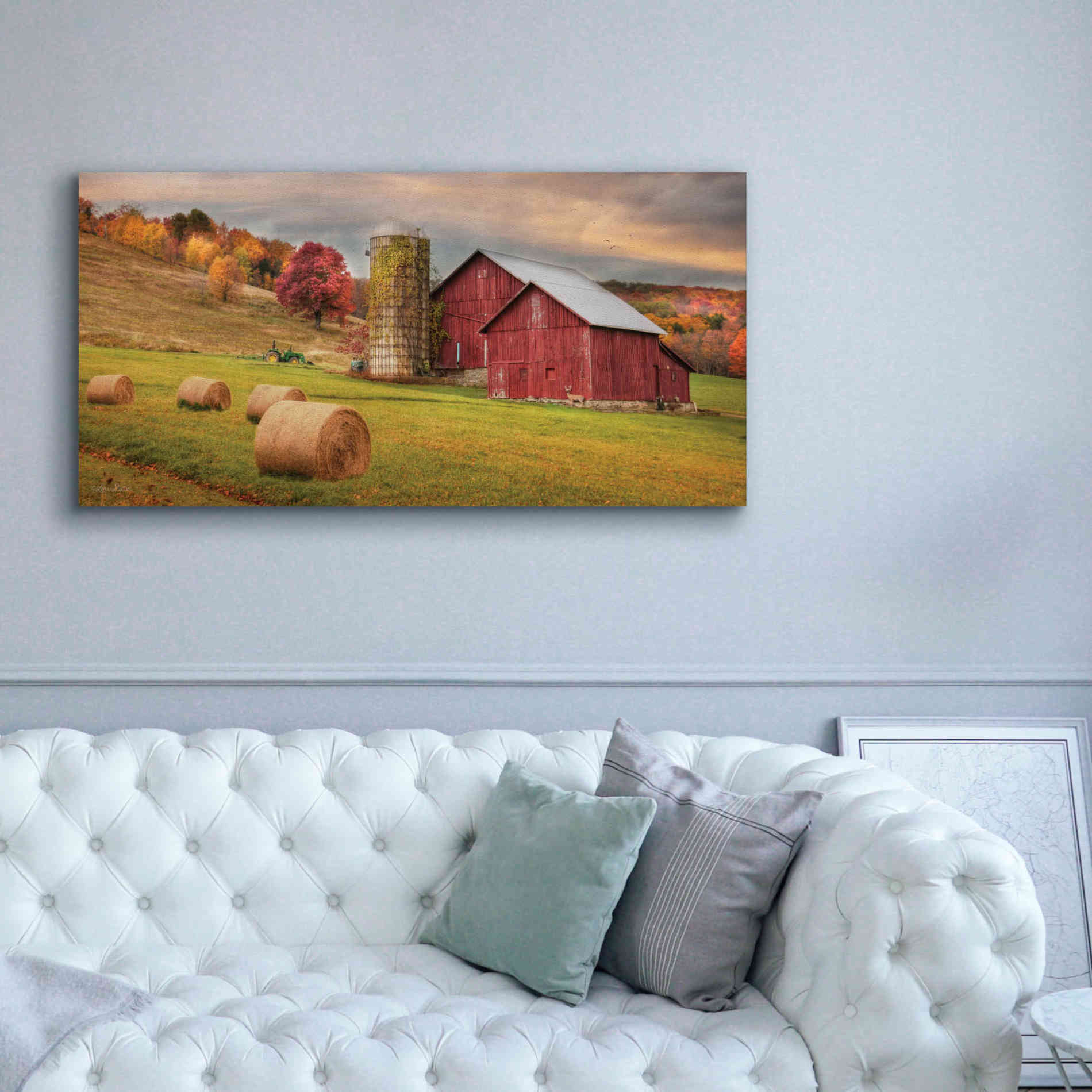 'Autumn Breeze' by Lori Deiter, Canvas Wall Art,60 x 30
