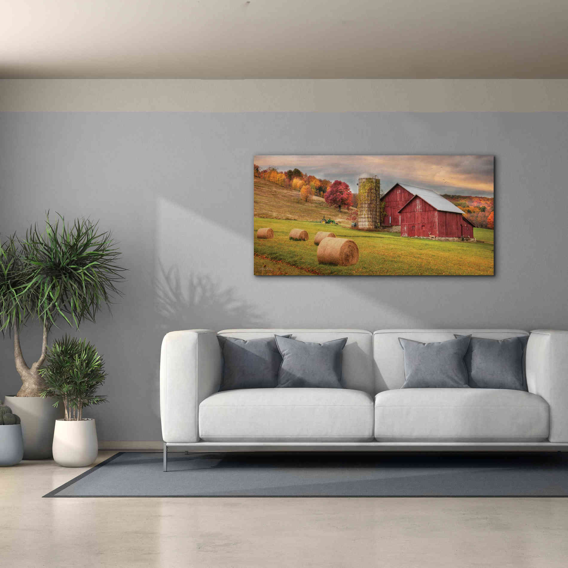 'Autumn Breeze' by Lori Deiter, Canvas Wall Art,60 x 30
