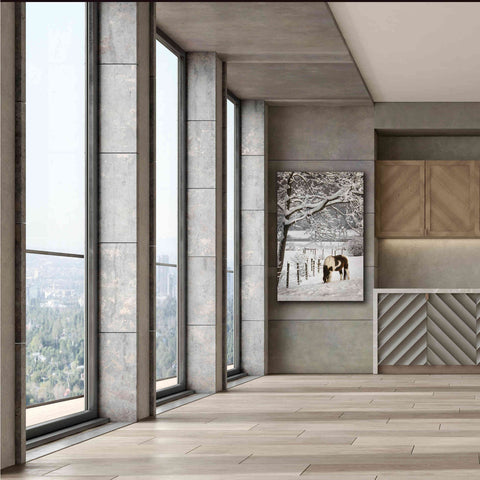 Image of 'Paint in the Snow' by Lori Deiter, Canvas Wall Art,40 x 60