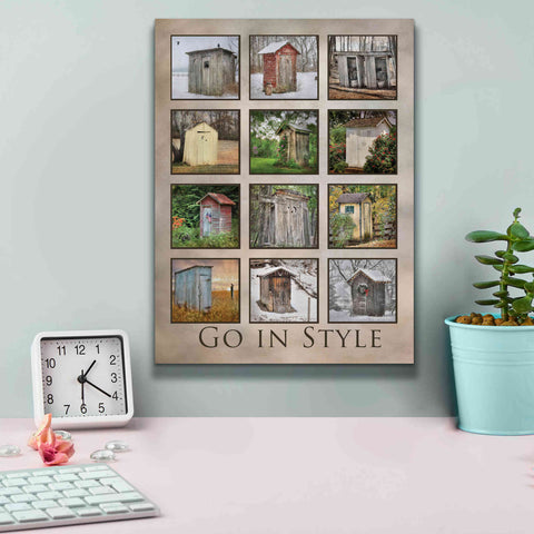 Image of 'Go in Style' by Lori Deiter, Canvas Wall Art,12 x 16