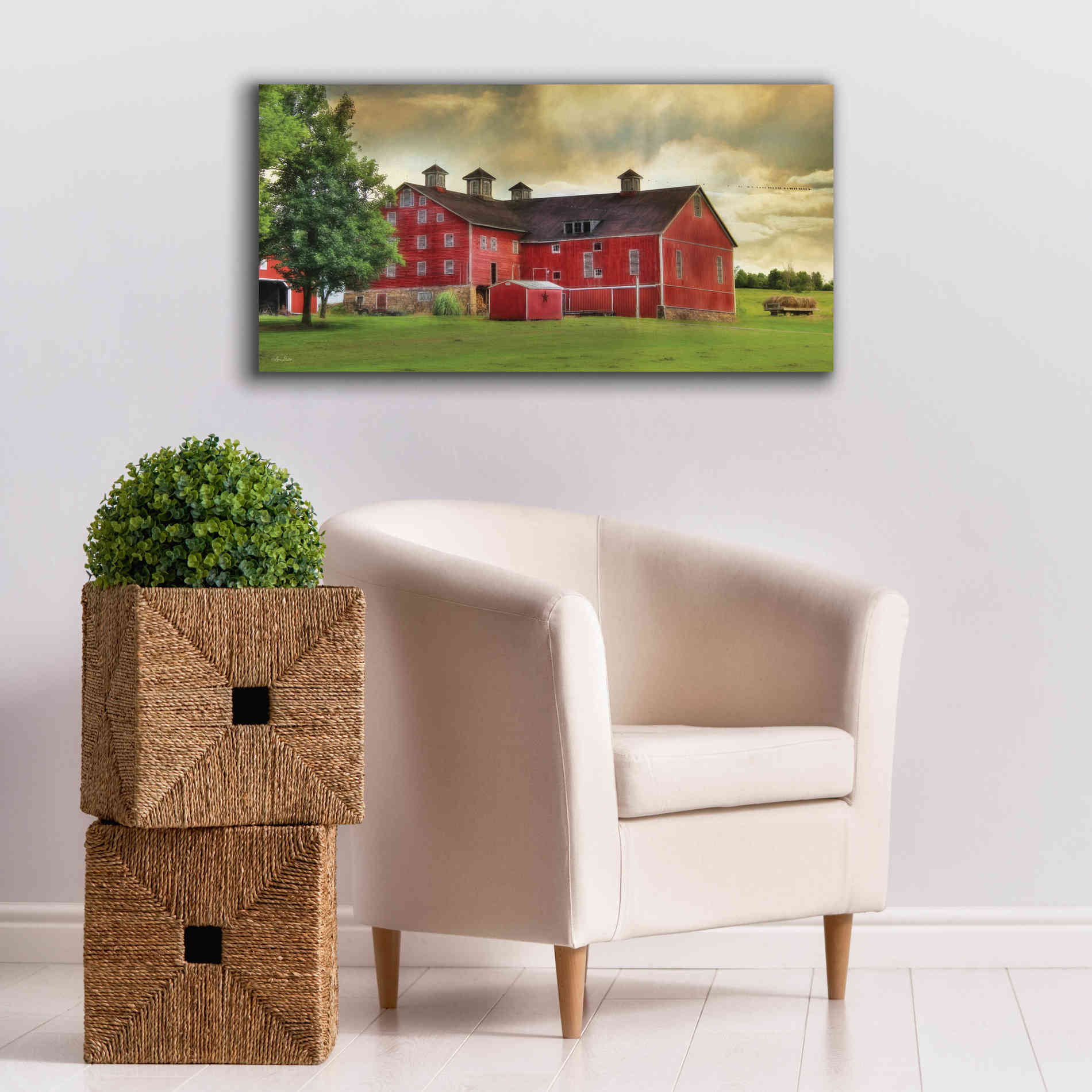 'Aging Gracefully' by Lori Deiter, Canvas Wall Art,40 x 20