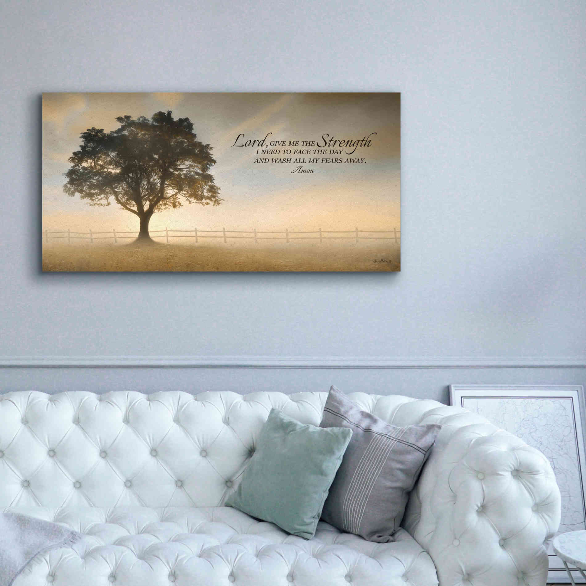 'Daily Prayer' by Lori Deiter, Canvas Wall Art,60 x 30
