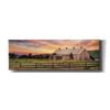 'Sunset in the Valley' by Lori Deiter, Canvas Wall Art