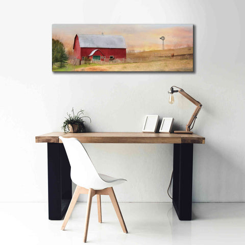 Image of 'Horse Farm' by Lori Deiter, Canvas Wall Art,60 x 20