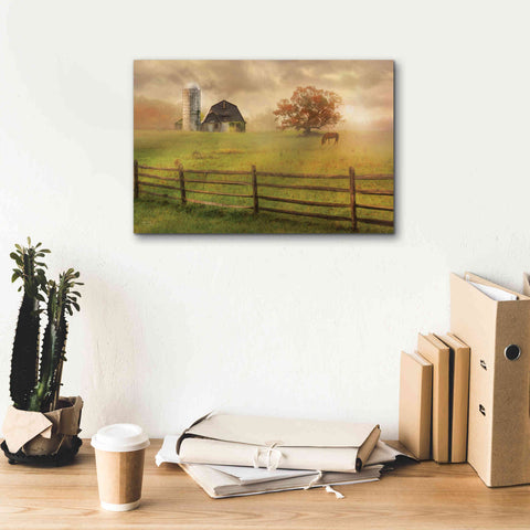 Image of 'Graze On' by Lori Deiter, Canvas Wall Art,18 x 12