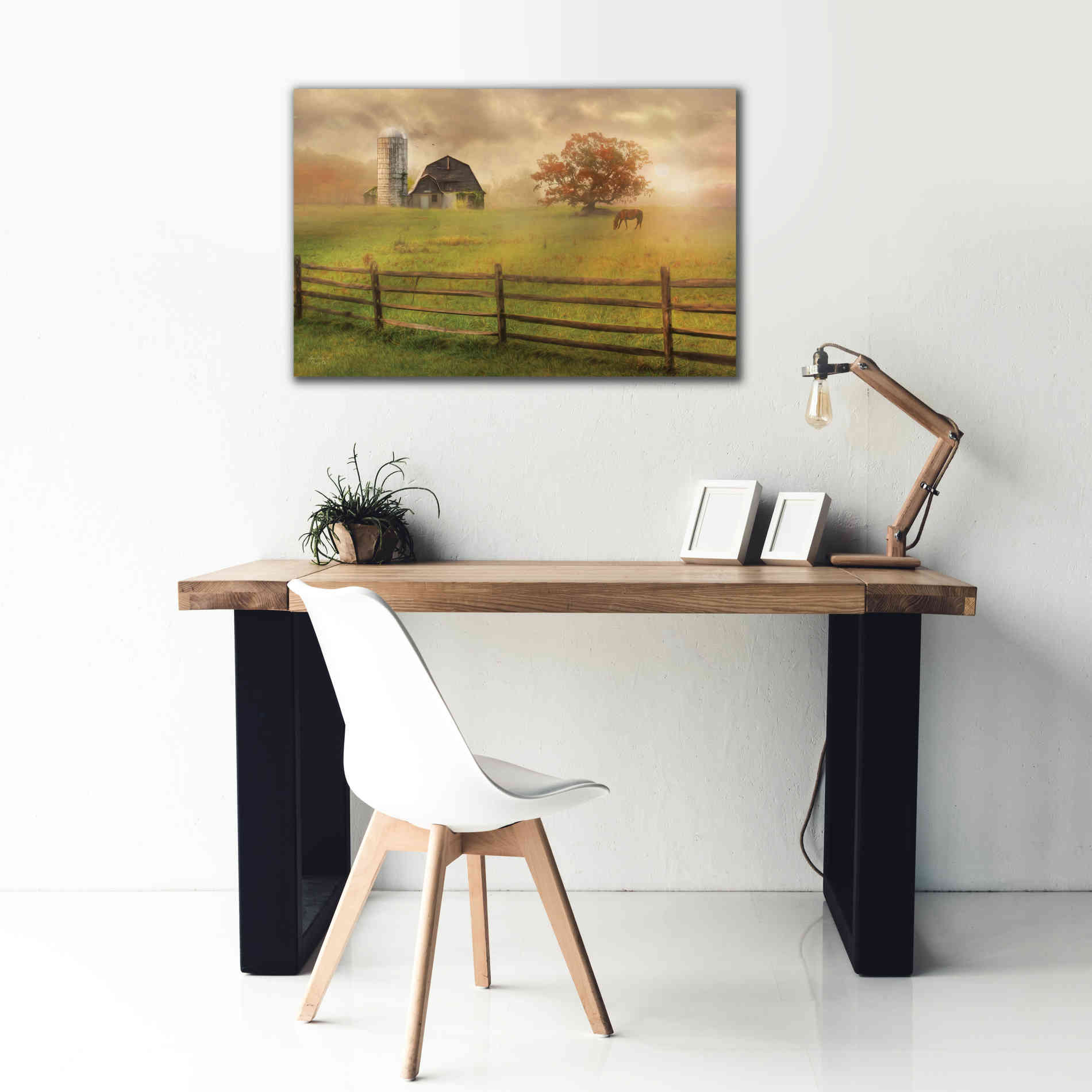 'Graze On' by Lori Deiter, Canvas Wall Art,40 x 26