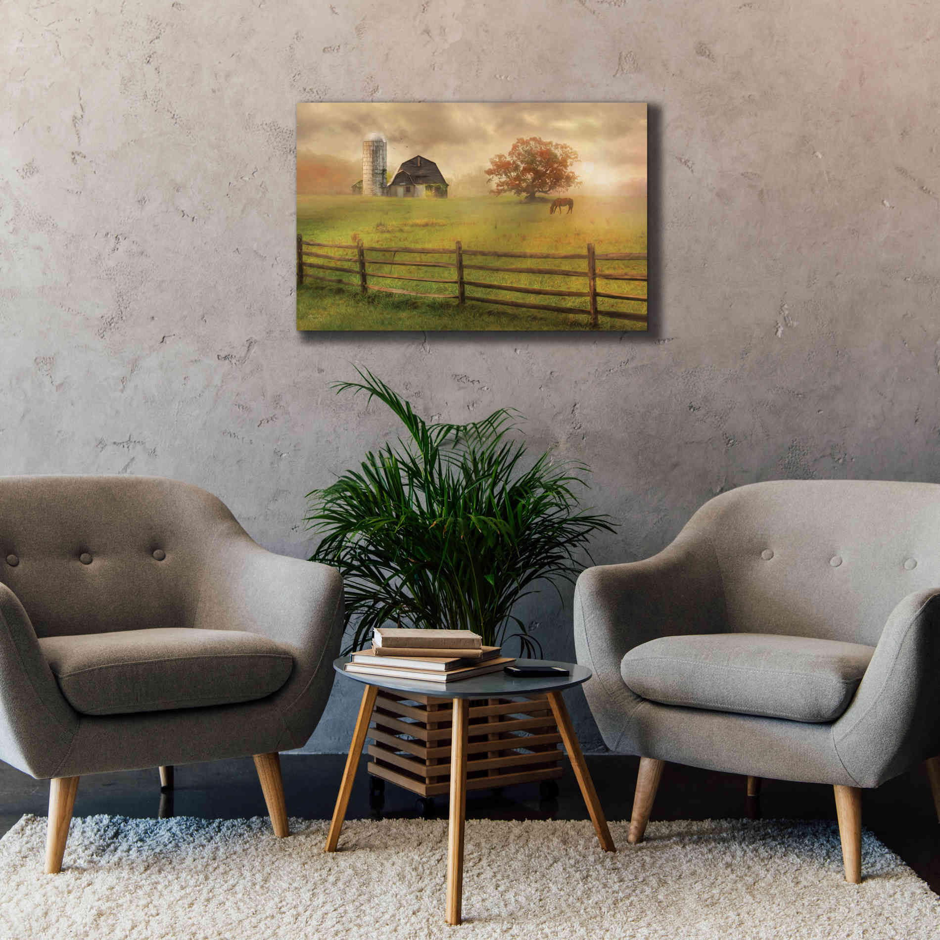 'Graze On' by Lori Deiter, Canvas Wall Art,40 x 26