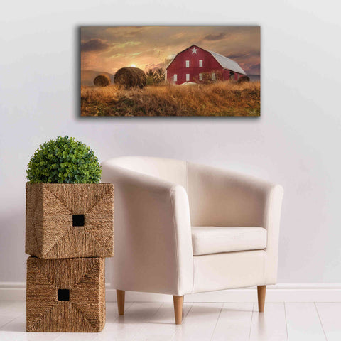 Image of 'Bedford County Sunset' by Lori Deiter, Canvas Wall Art,40 x 20