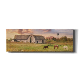 'Clayton Barnyard' by Lori Deiter, Canvas Wall Art