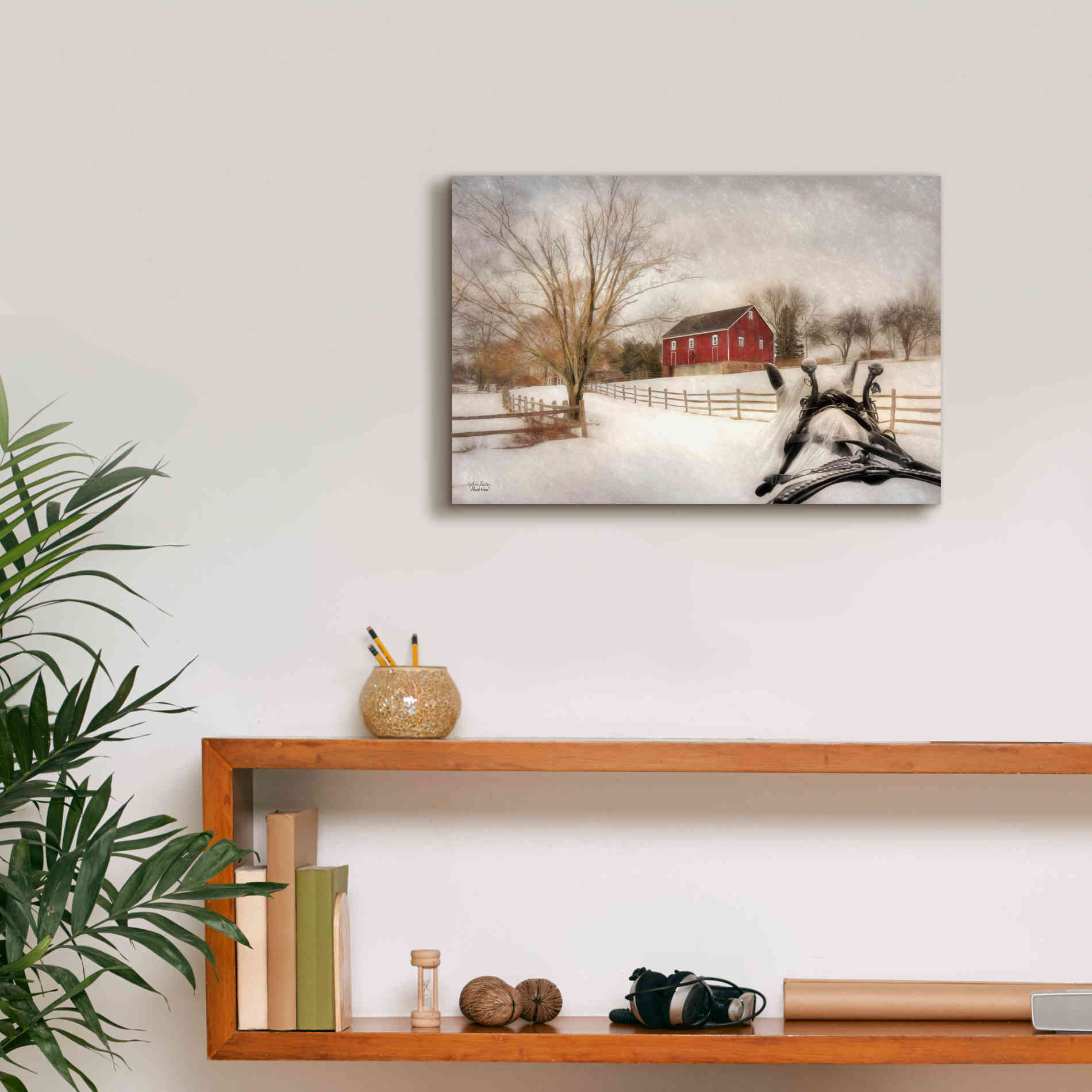 'Almost Home' by Lori Deiter, Canvas Wall Art,18 x 12