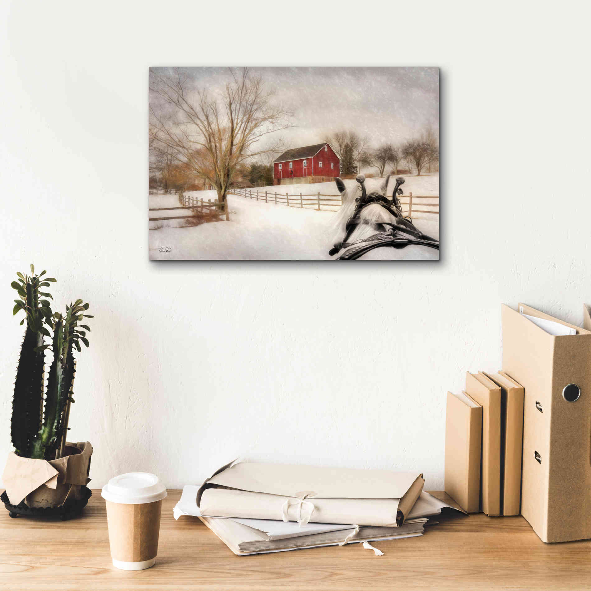 'Almost Home' by Lori Deiter, Canvas Wall Art,18 x 12