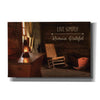 'Live Simply' by Lori Deiter, Canvas Wall Art