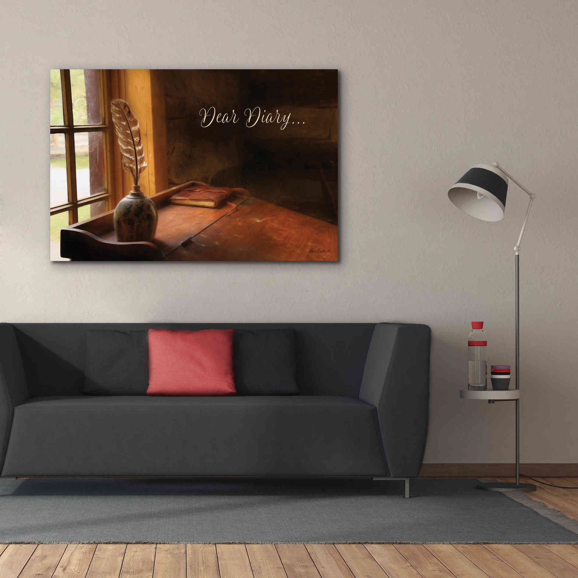 'Dear Diary' by Lori Deiter, Canvas Wall Art,60 x 40