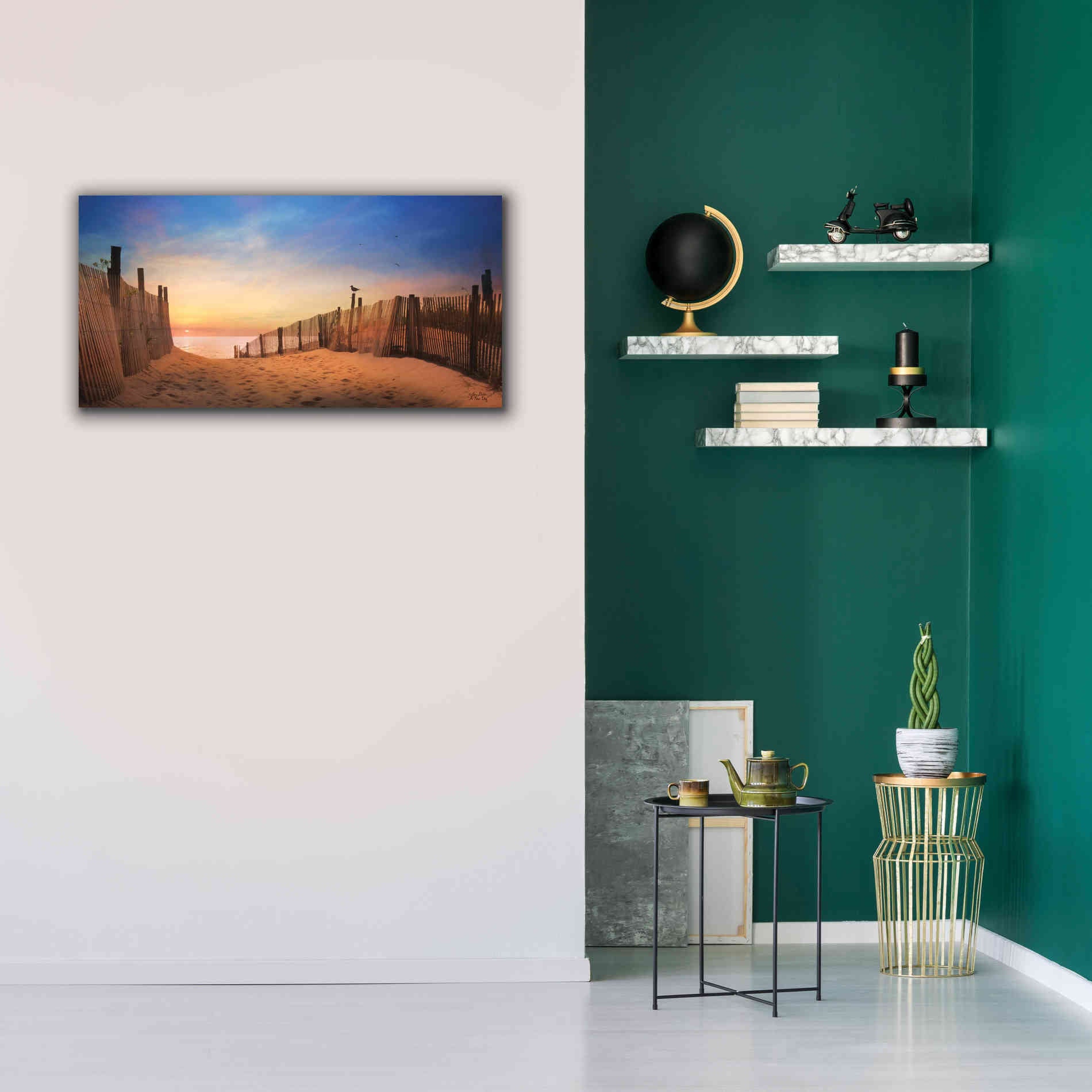 'A New Day' by Lori Deiter, Canvas Wall Art,40 x 20