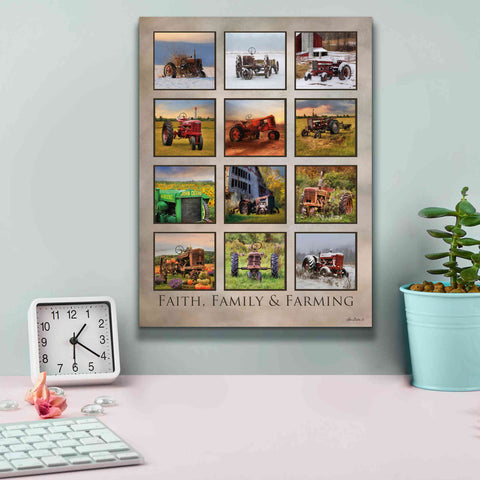 Image of 'Faith, Family & Farming' by Lori Deiter, Canvas Wall Art,12 x 16