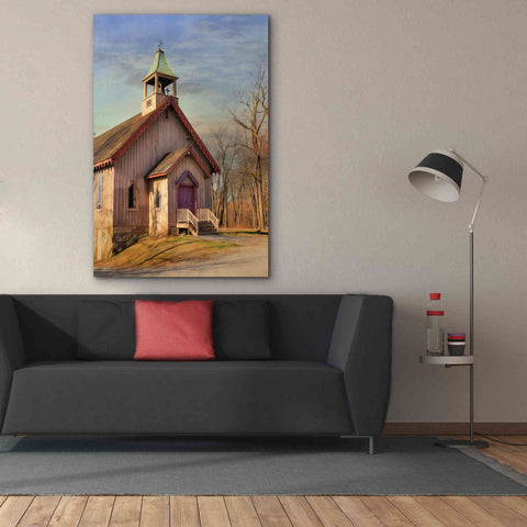 Image of 'Eckley St. James Church' by Lori Deiter, Canvas Wall Art,40 x 60