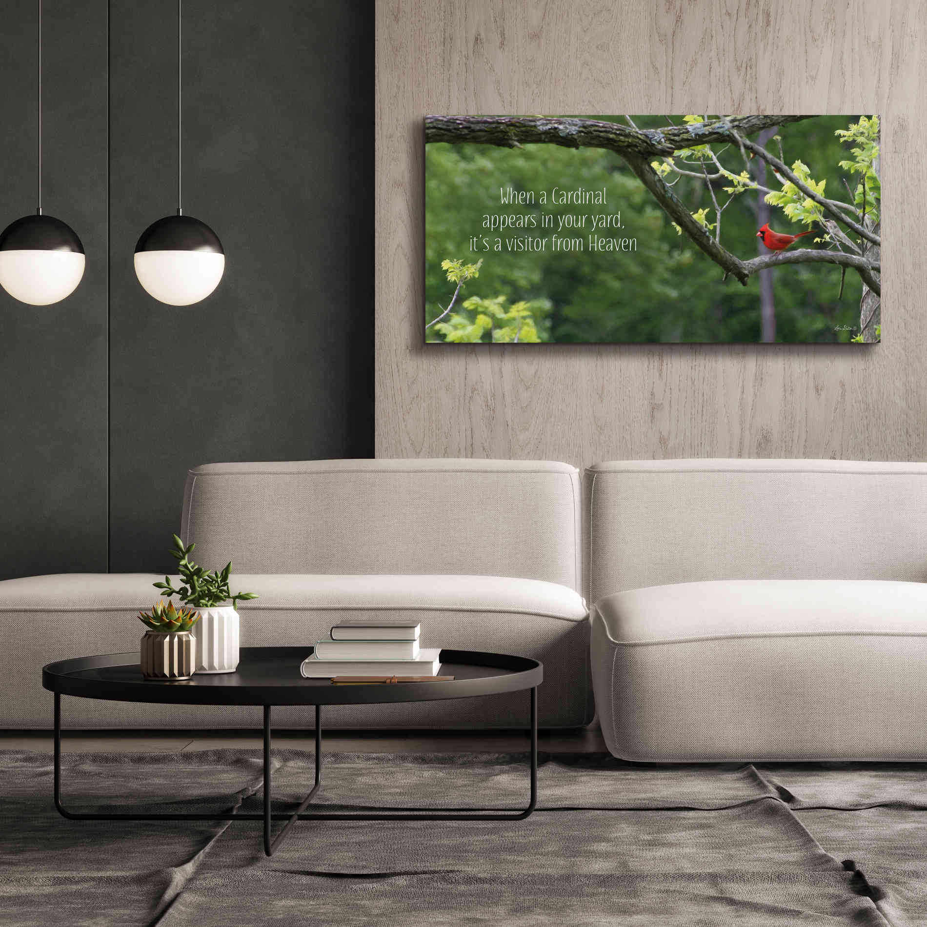 'Visitor from Heaven' by Lori Deiter, Canvas Wall Art,60 x 30