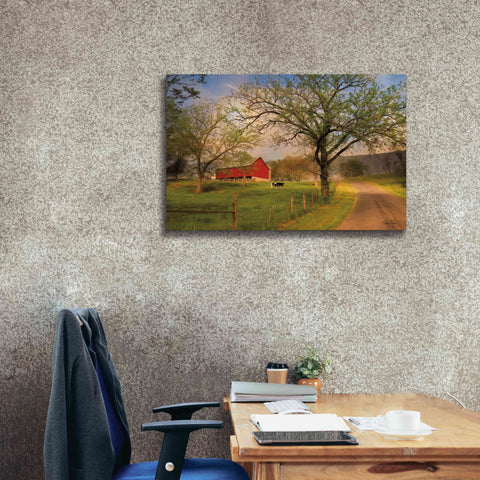 Image of 'Country Sunrise' by Lori Deiter, Canvas Wall Art,40 x 26