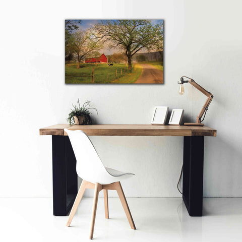 Image of 'Country Sunrise' by Lori Deiter, Canvas Wall Art,40 x 26