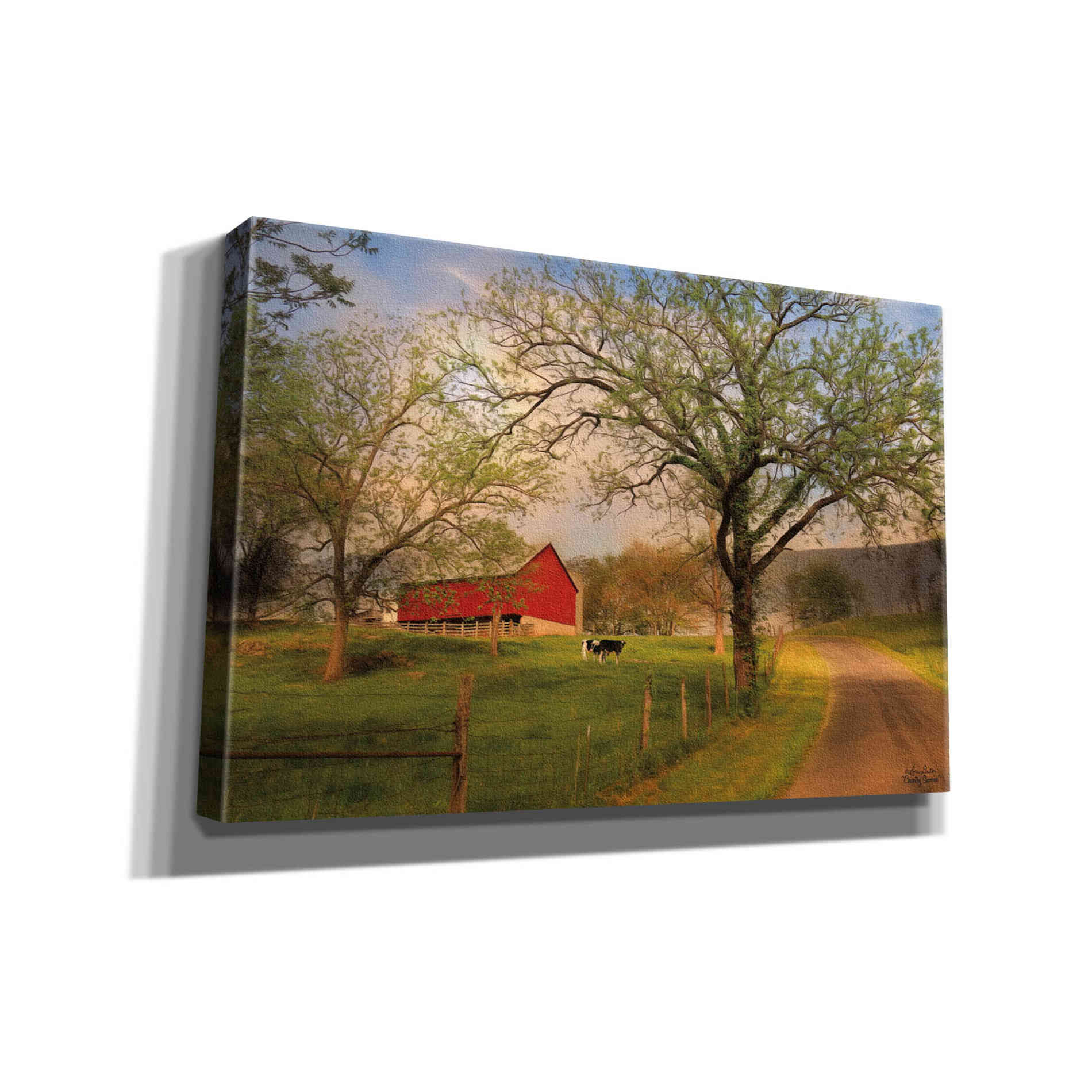 'Country Sunrise' by Lori Deiter, Canvas Wall Art
