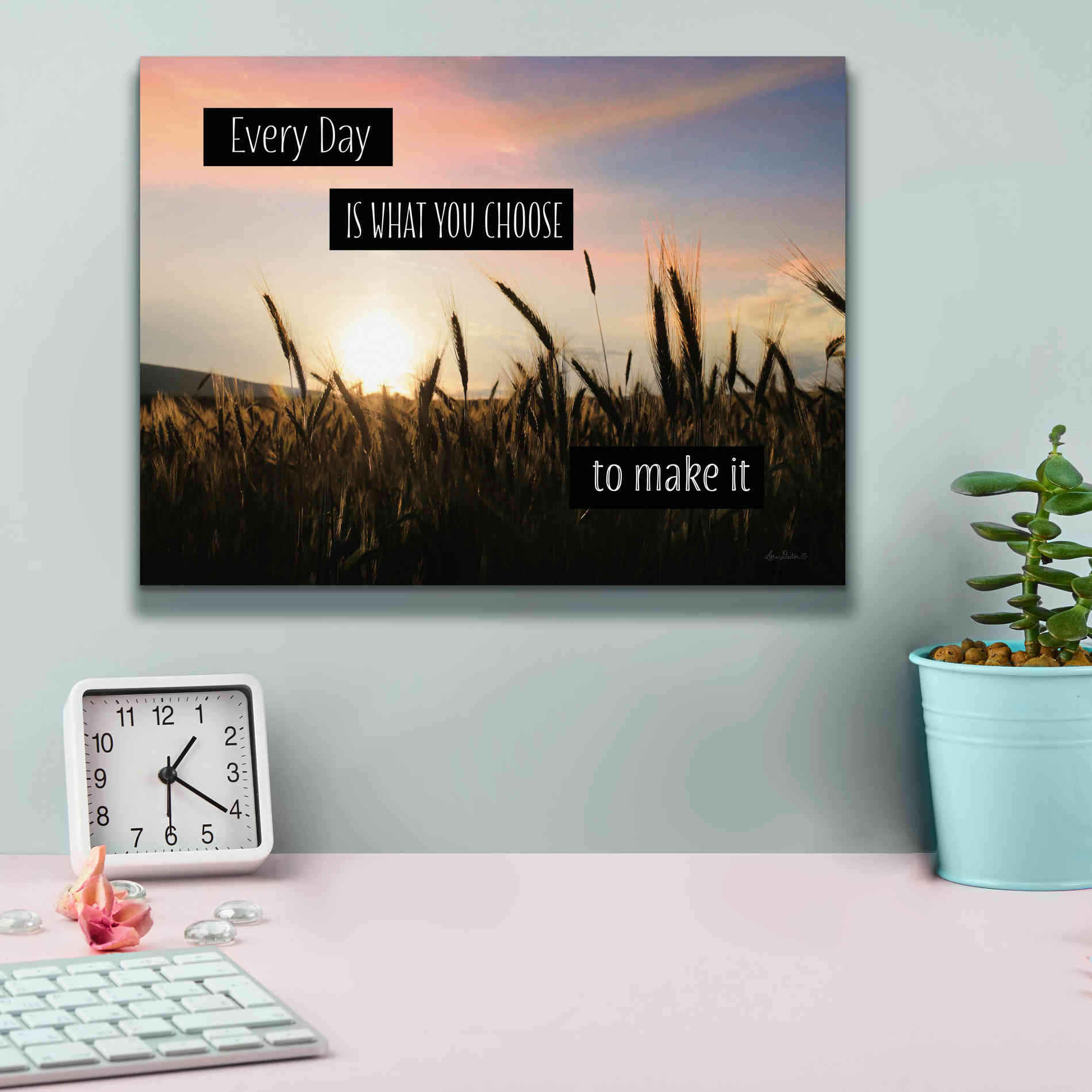 'Every Day' by Lori Deiter, Canvas Wall Art,16 x 12