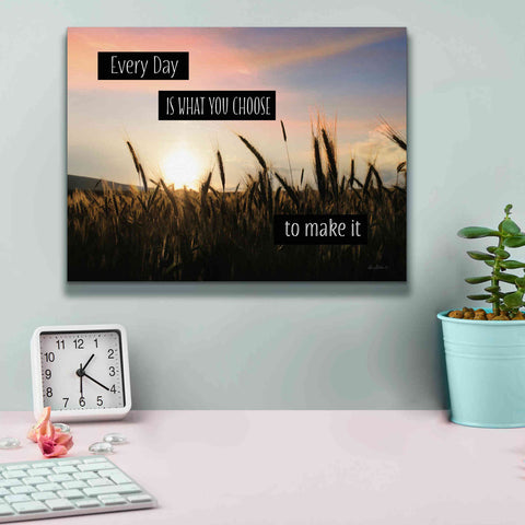 Image of 'Every Day' by Lori Deiter, Canvas Wall Art,16 x 12