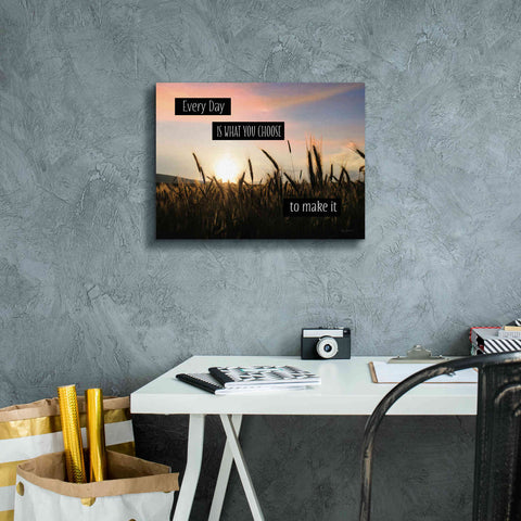 Image of 'Every Day' by Lori Deiter, Canvas Wall Art,16 x 12