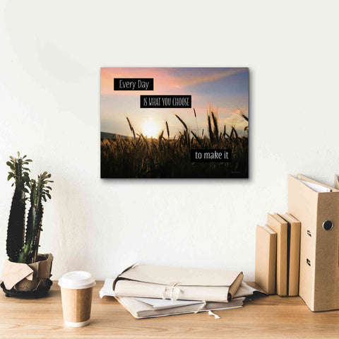 Image of 'Every Day' by Lori Deiter, Canvas Wall Art,16 x 12