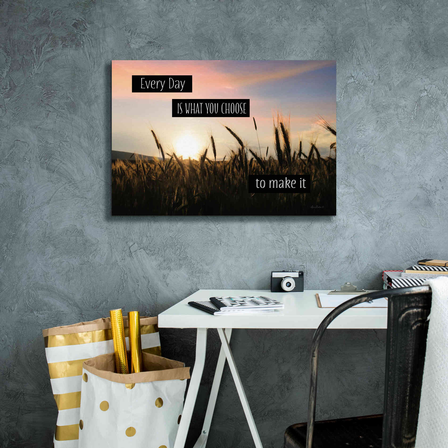 'Every Day' by Lori Deiter, Canvas Wall Art,26 x 18