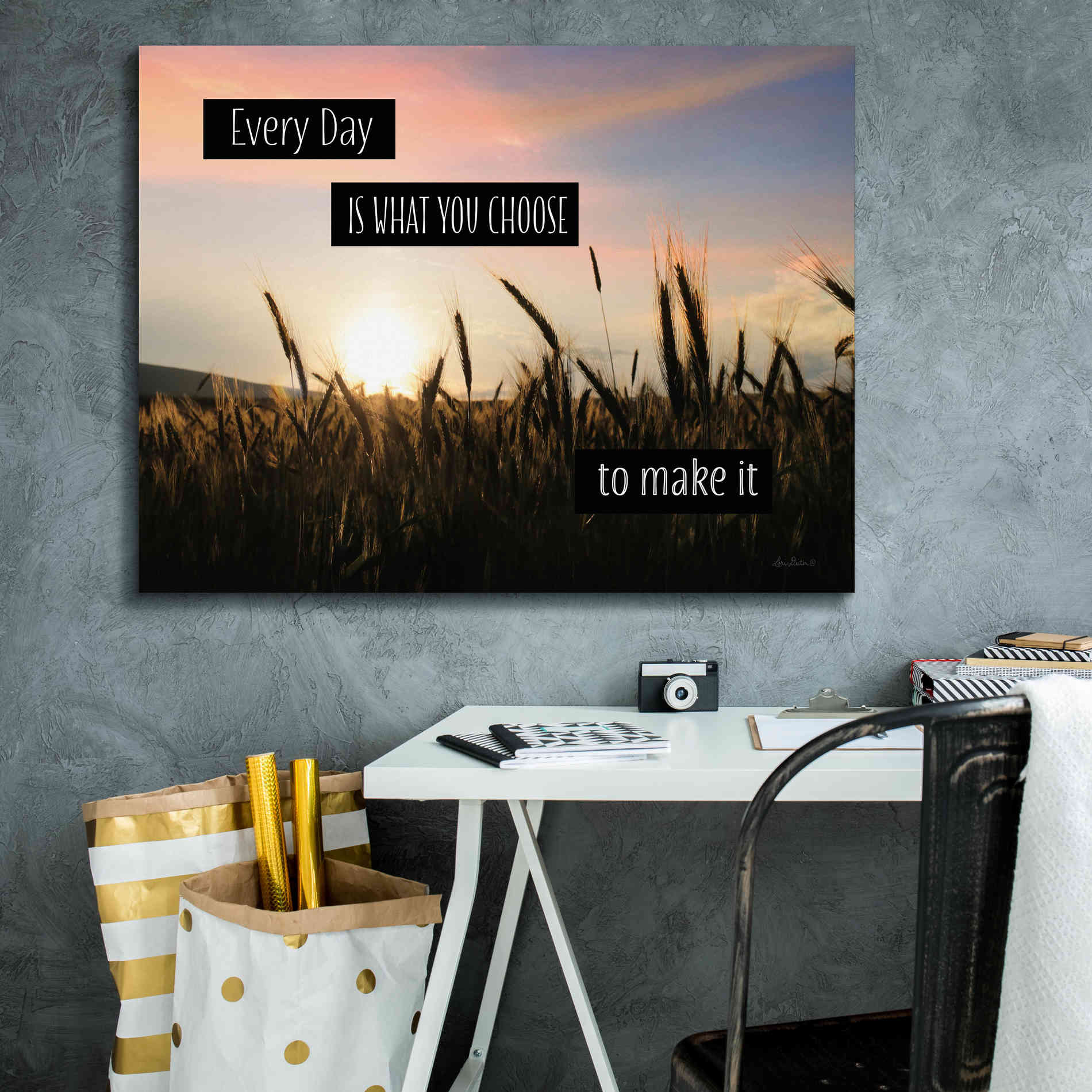 'Every Day' by Lori Deiter, Canvas Wall Art,34 x 26