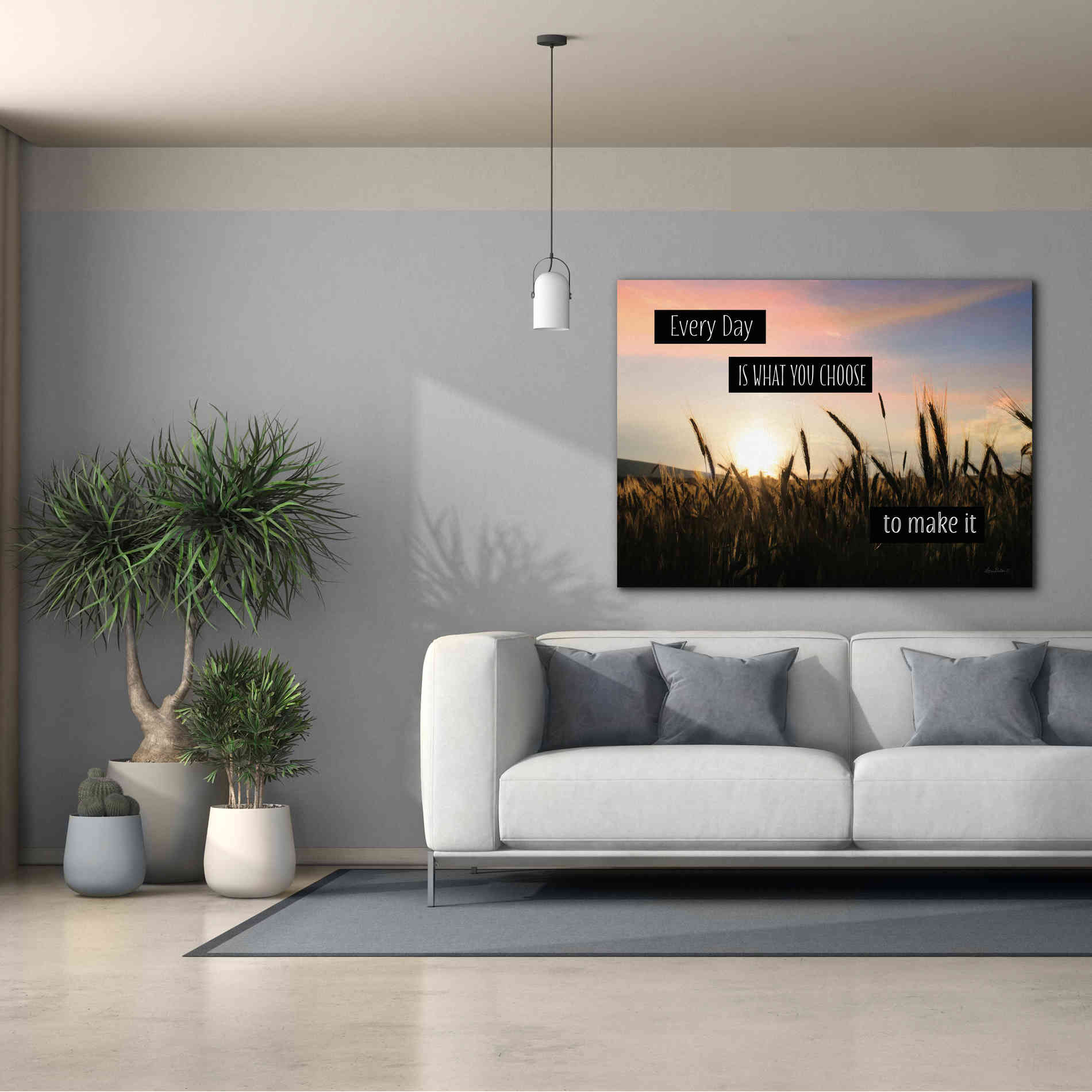 'Every Day' by Lori Deiter, Canvas Wall Art,54 x 40