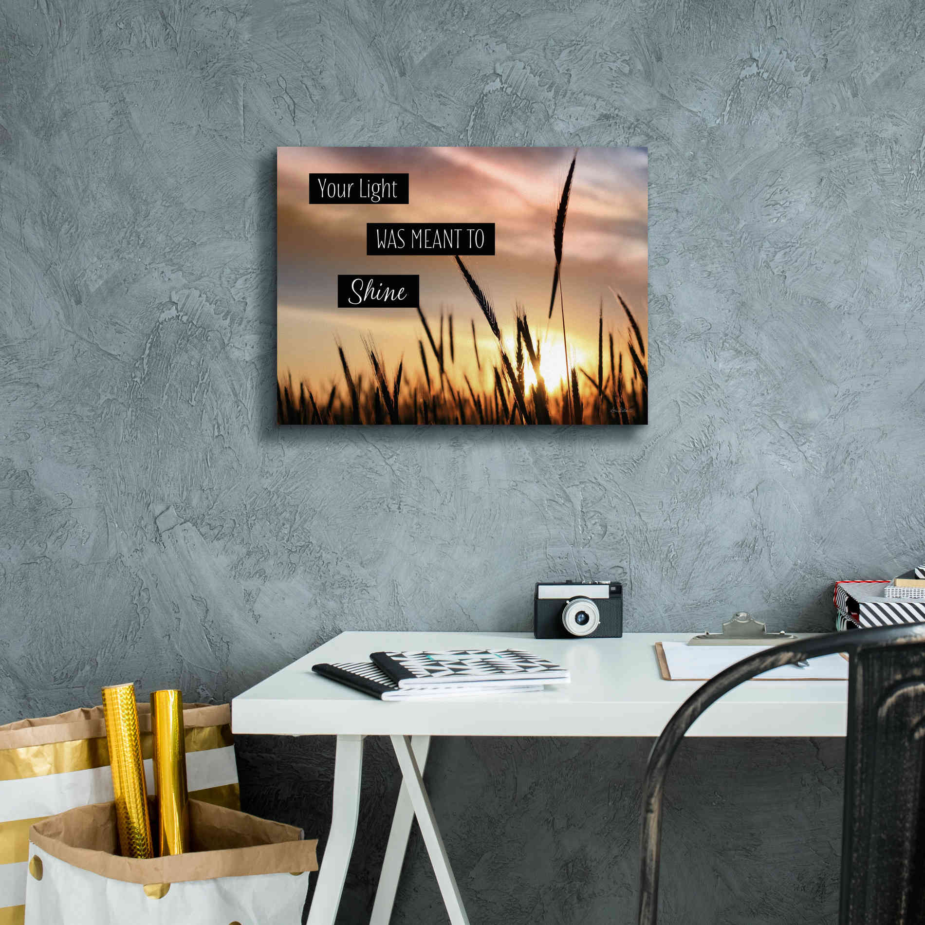 'Your Light' by Lori Deiter, Canvas Wall Art,16 x 12