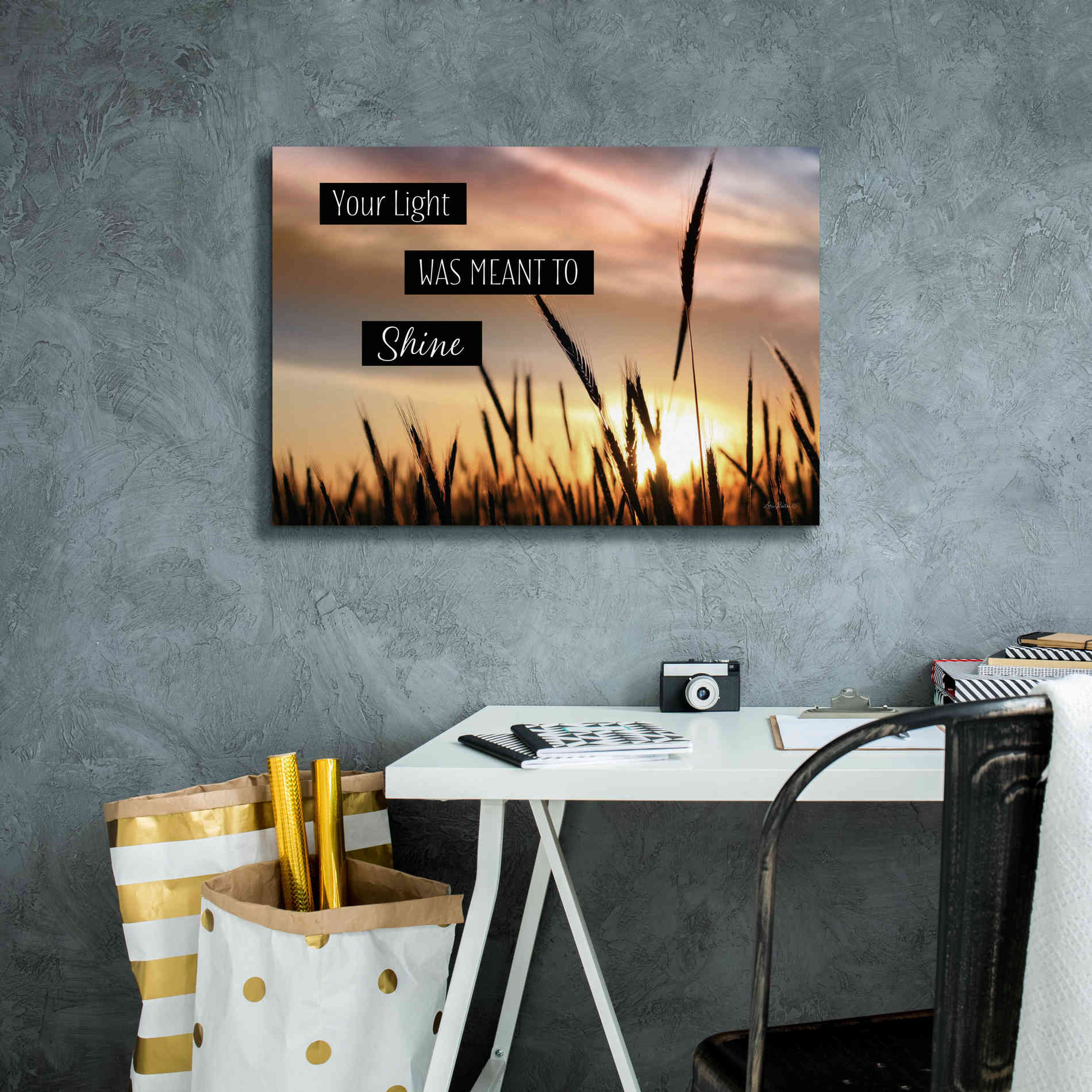 'Your Light' by Lori Deiter, Canvas Wall Art,26 x 18