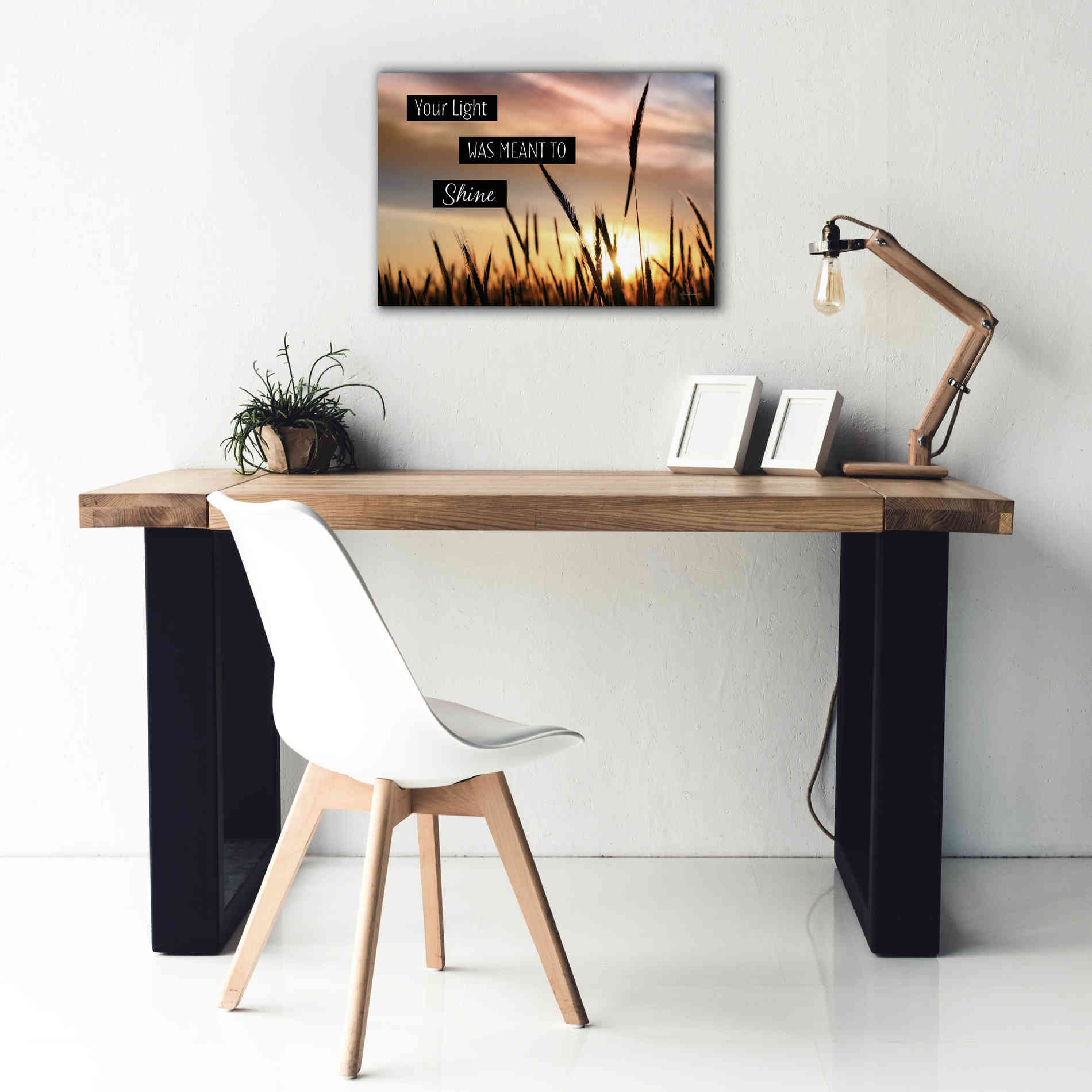 'Your Light' by Lori Deiter, Canvas Wall Art,26 x 18