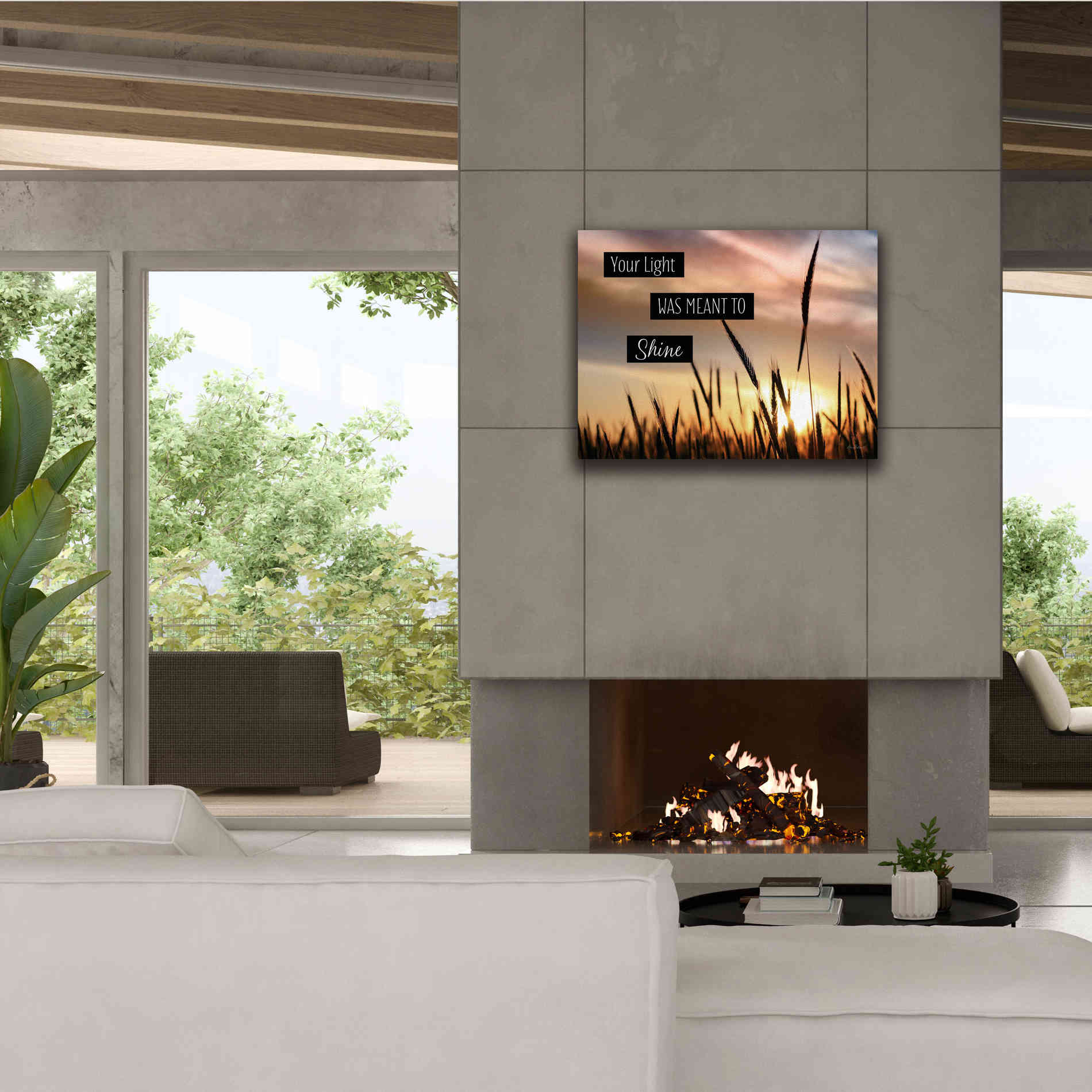 'Your Light' by Lori Deiter, Canvas Wall Art,34 x 26