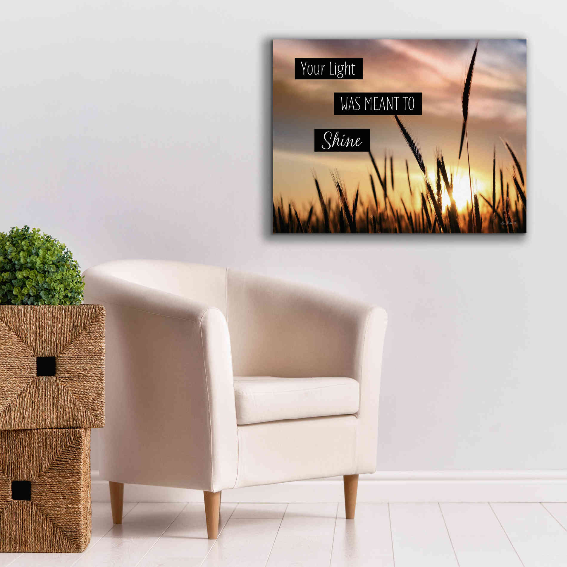 'Your Light' by Lori Deiter, Canvas Wall Art,34 x 26