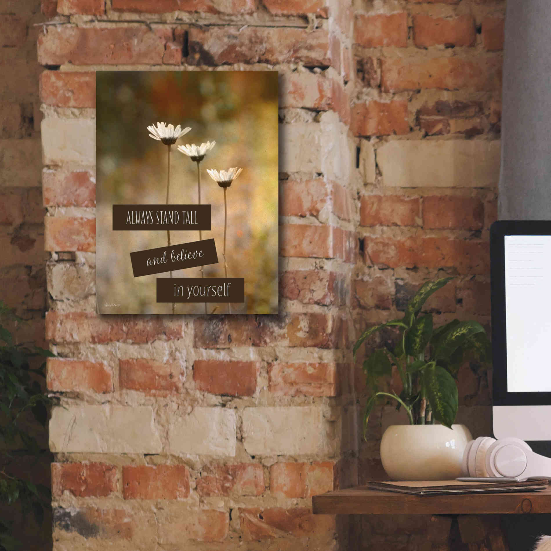 'Stand Tall' by Lori Deiter, Canvas Wall Art,12 x 16