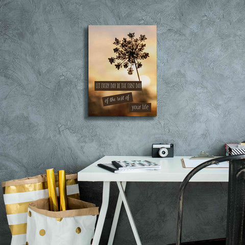 Image of 'The First Day' by Lori Deiter, Canvas Wall Art,12 x 16