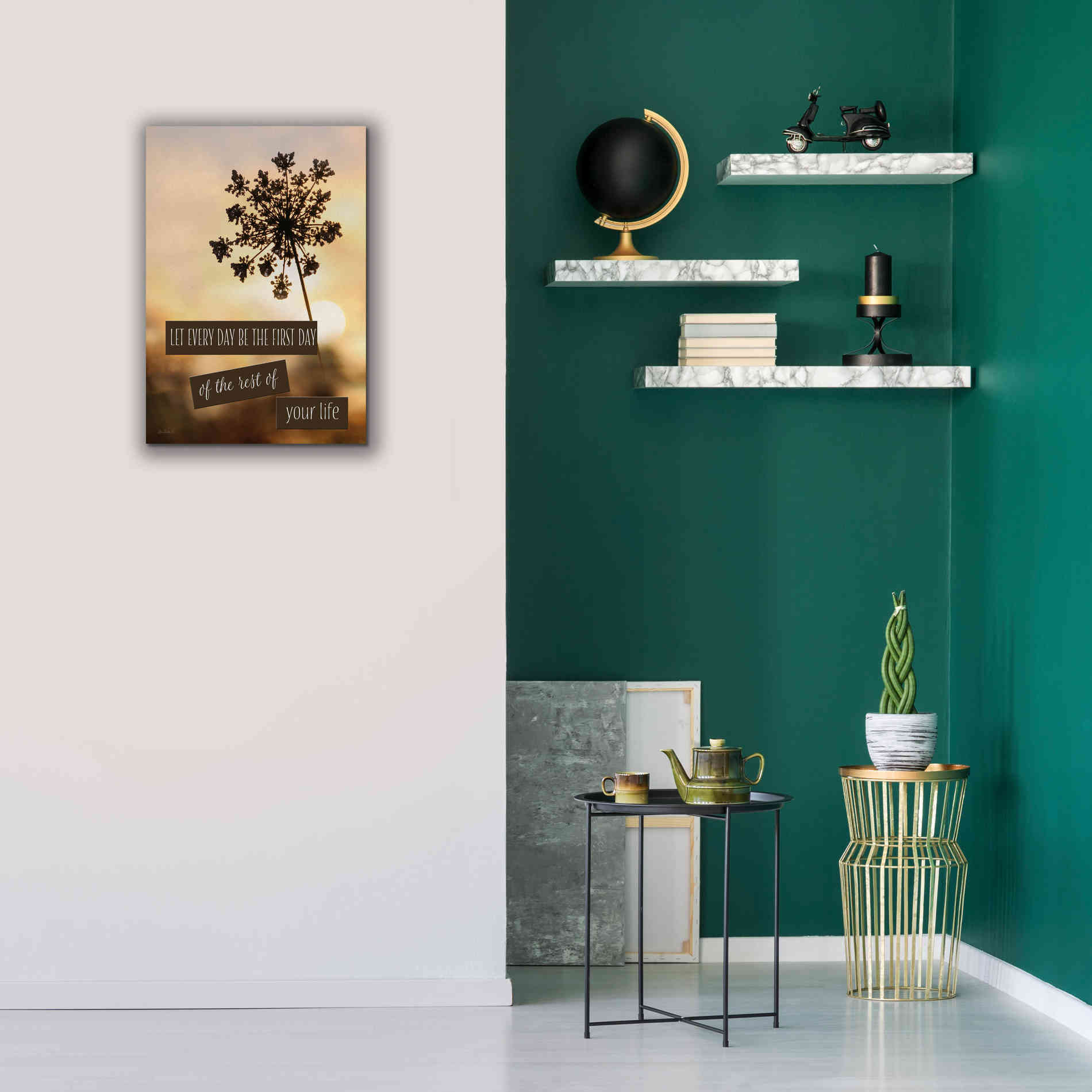 'The First Day' by Lori Deiter, Canvas Wall Art,18 x 26