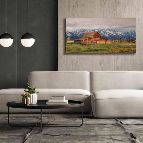 Image of 'Mormon Row II' by Lori Deiter, Canvas Wall Art,60 x 30